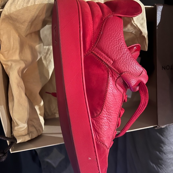 Louis Vuitton x Kanye West Dons Red LV 7 1/2 - Picture 4 of 11